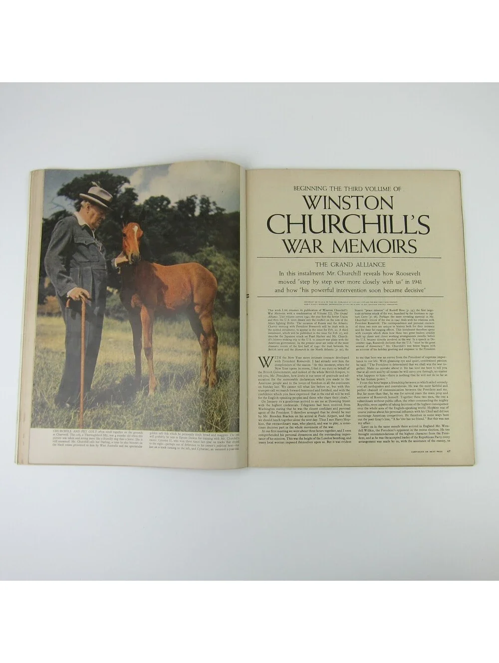 LIFE Magazine February 6 1950 Eva Gabor Cover Winston Churchill Memoirs Vintage